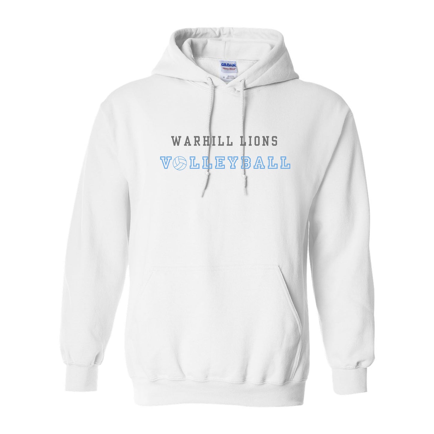 Jerzee Volleyball Hooded Sweatshirt