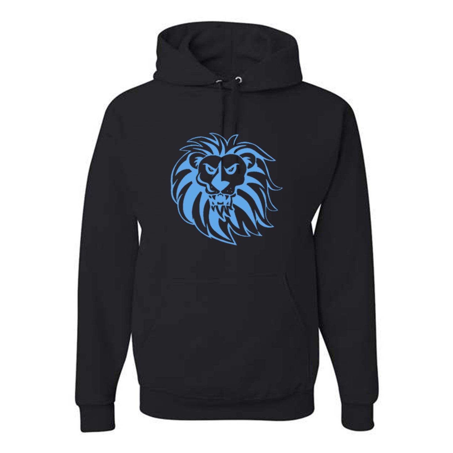 Jerzee Lion Head Hooded Sweatshirt