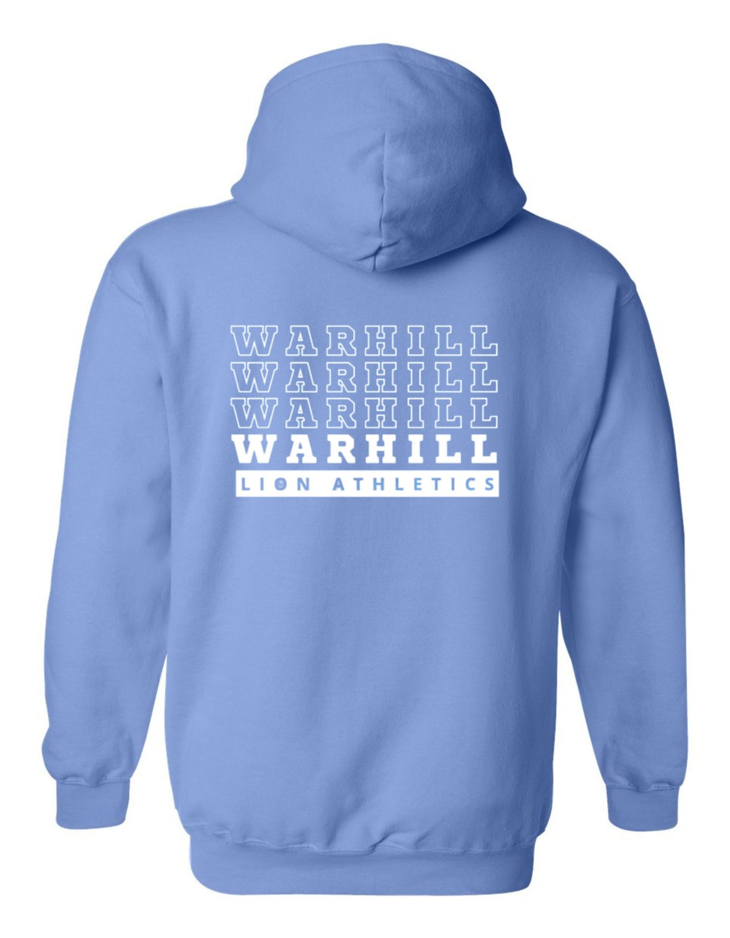 Gildan Warhill Athletics Hooded Sweatshirt, Retro