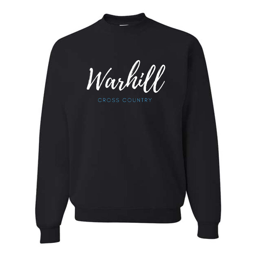 Warhill Cross Country Cursive Crewneck