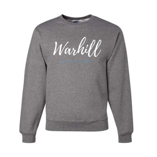 Warhill Cross Country Cursive Crewneck