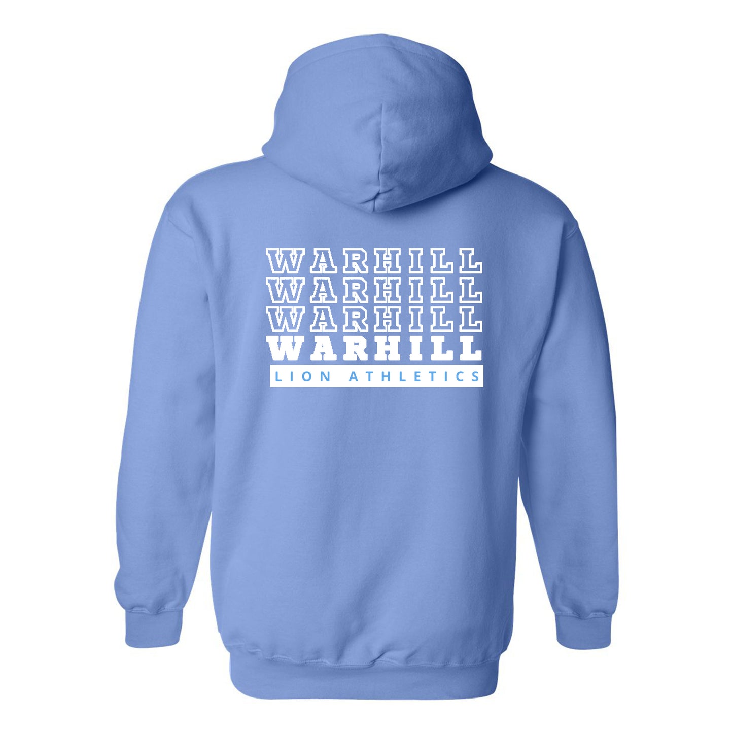 Jerzee Warhill Athletics Hooded Sweatshirt, Retro