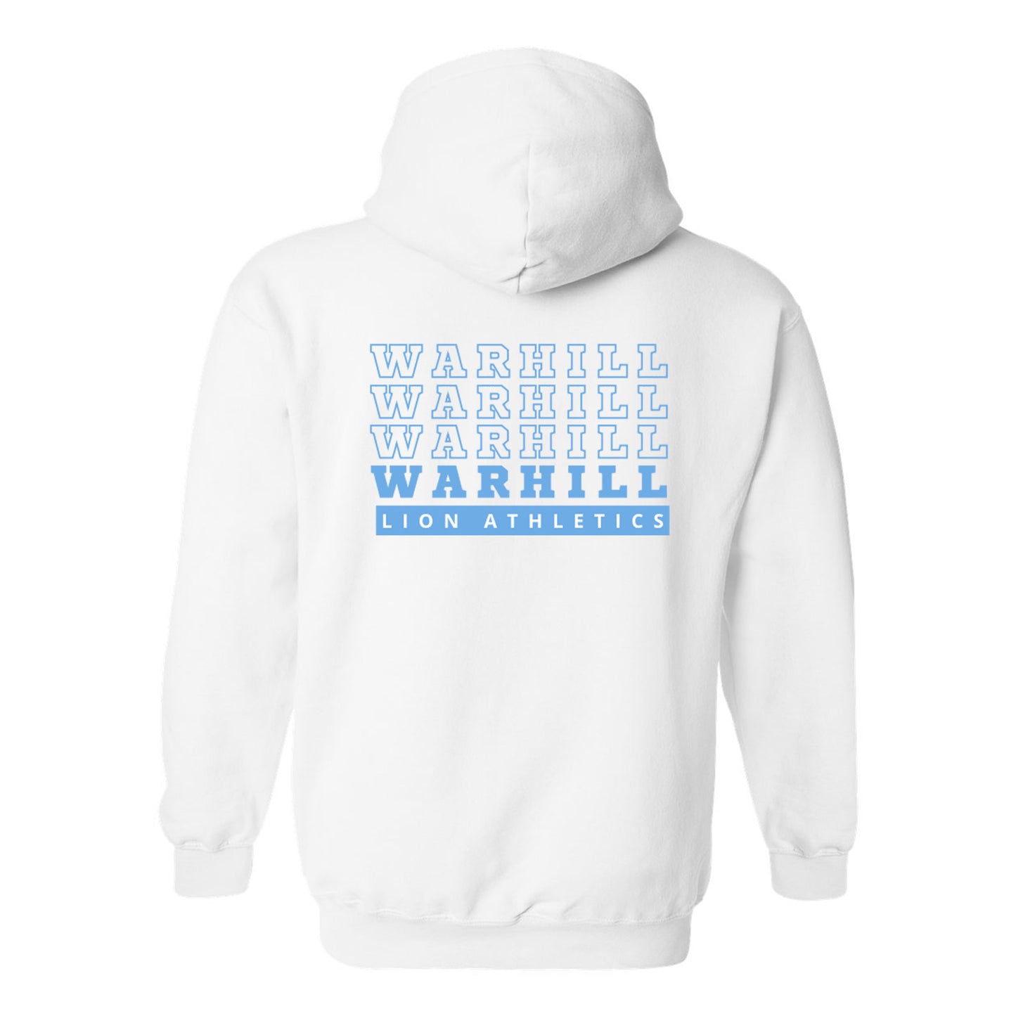 Jerzee Warhill Athletics Hooded Sweatshirt, Retro